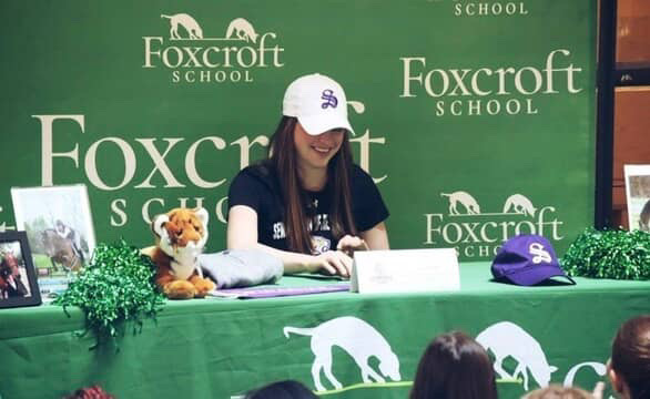 Irene Boehm on Signing Day